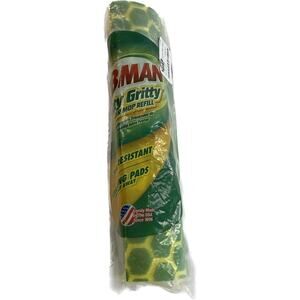 1 Libman NITTY GRITTY Roller Mop Refill Tear Resistant New Open Package